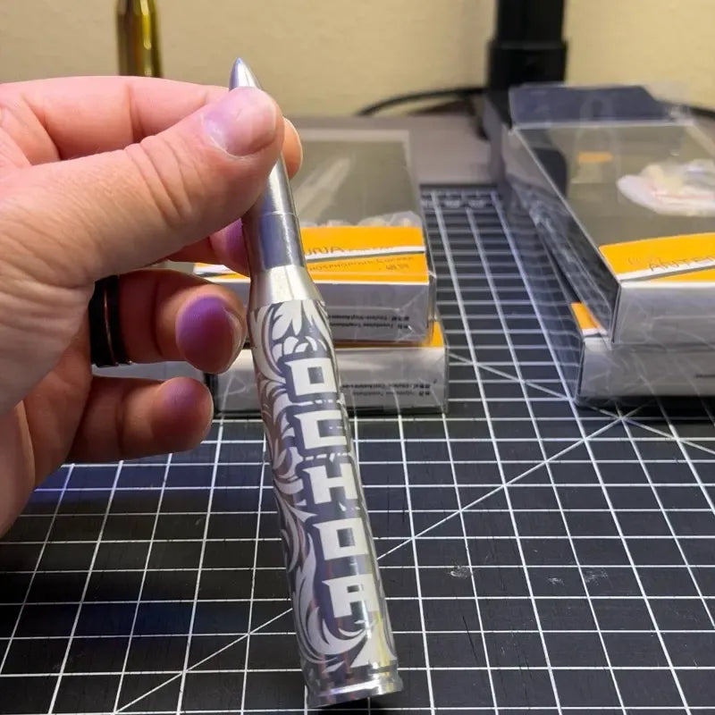 Custom Engraved Bullet Antenna (not real bullet)