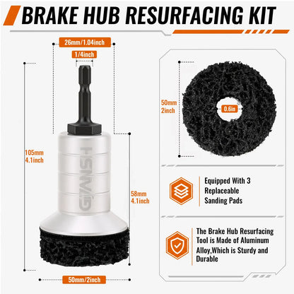 Auto Wheel Hub Polishing Cleaning Kit