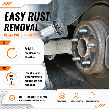 Auto Wheel Hub Polishing Cleaning Kit