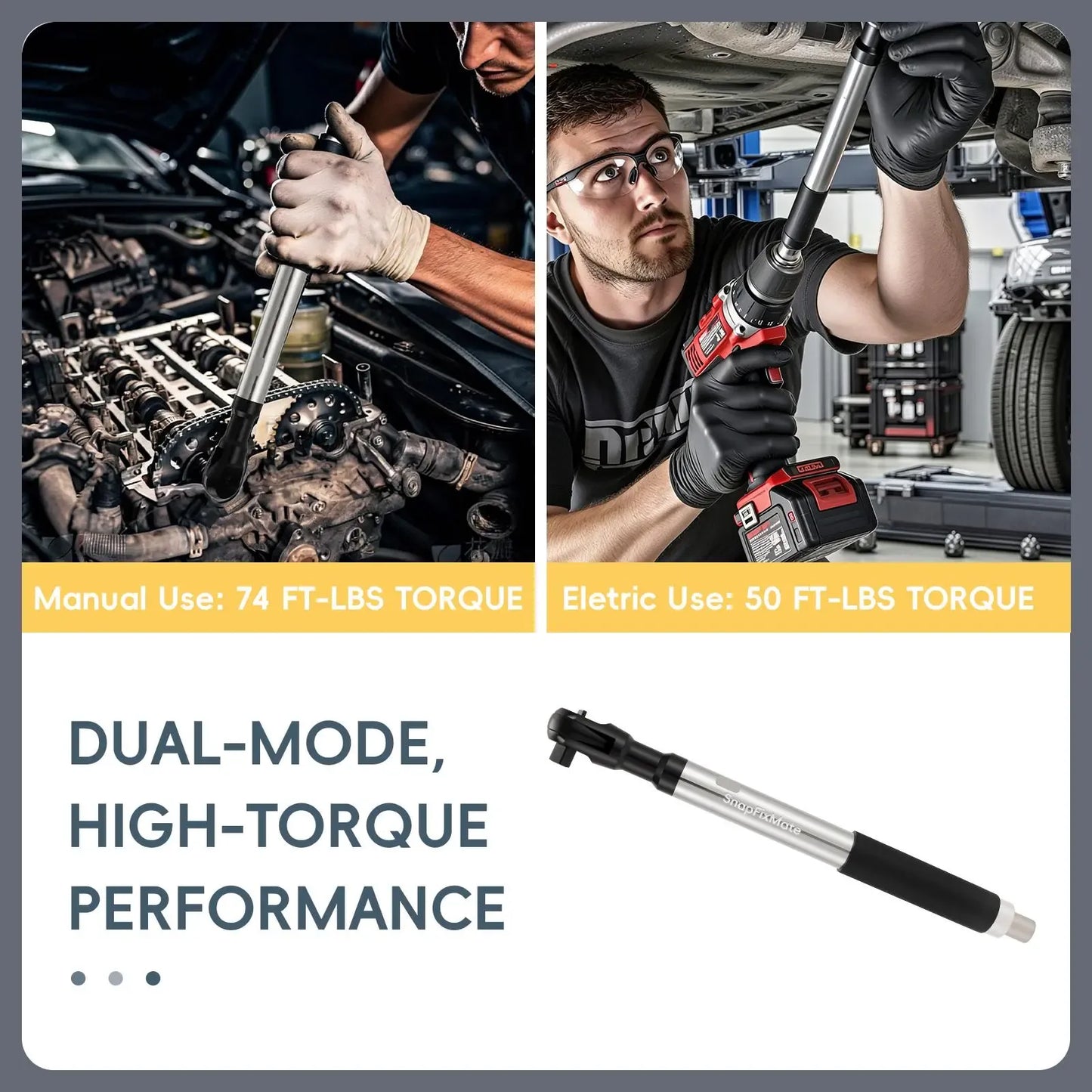 Ni Cr Alloy Steel Universal Wrench Extender